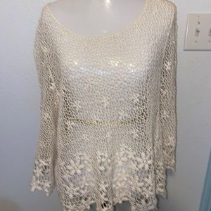 Cozy Lace Blouse Size 2xl